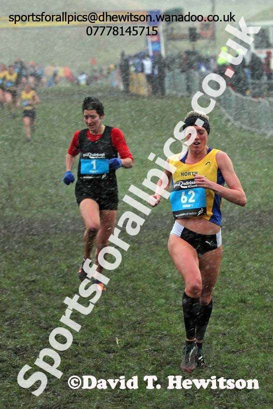 Womens Inter District, Morrisons Great Edinburgh Cross Country. Photo: David T. Hewitson/Sports for All Pics